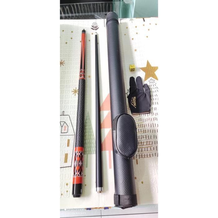 paket hemat dlz stik stick billiard biliard bilyard buat main