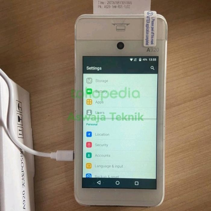 Edc pax A920 Edc SPBU