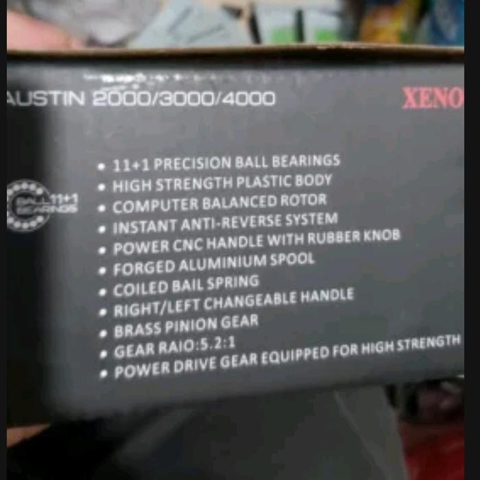 reel xenon austin 1000 2000 3000 4000 5000 6000 power handel