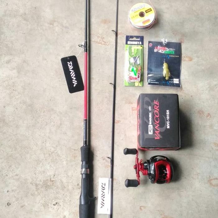 Joran BC Daiwa Crossfire 180cm 8-17lbs Dan Reel BC MAGURO VANCORE