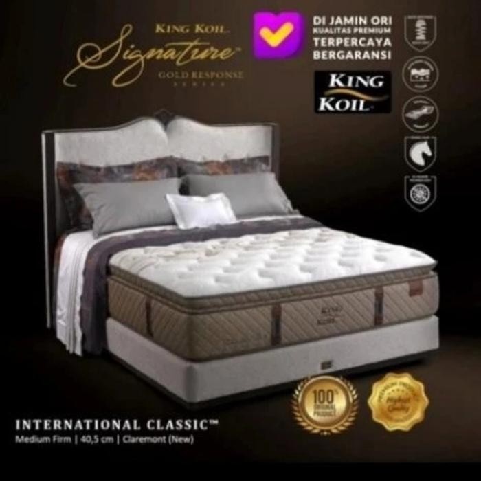 King Koil Kasur Springbed International Classic Mattress Only 180X200