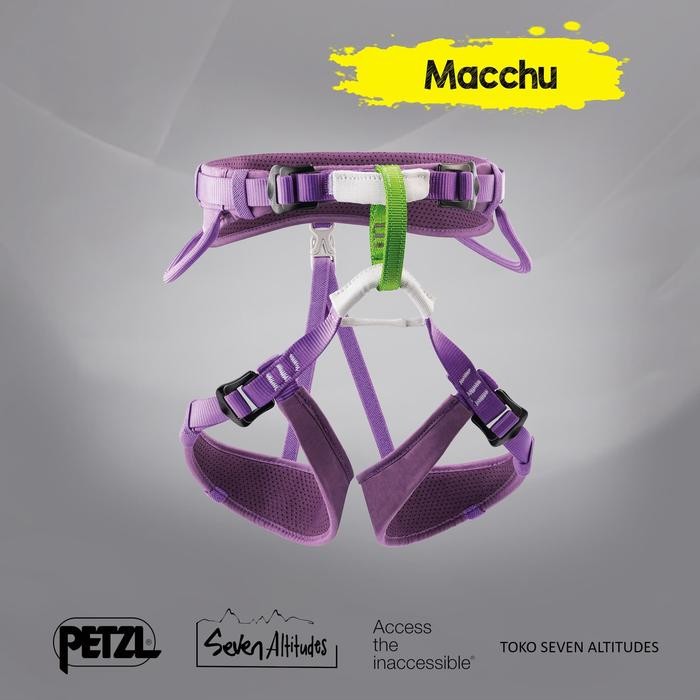 Jual [READY] Harness Petzl Macchu Adjustable Seat Harness For Children