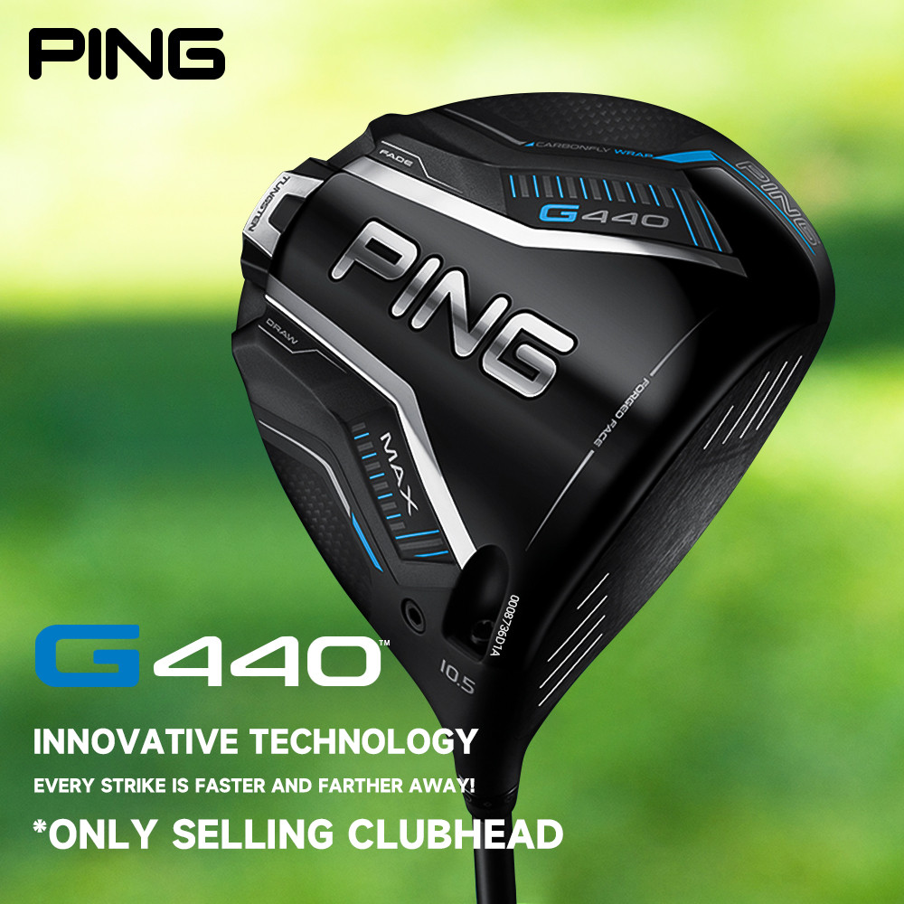 PING Driver G440 MAX High Fault Tolerance Golf Club No.1 Wood 9/10.5 Degree Long Distance G430