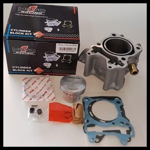 Blok Moto1 Racing Paket Bore Up Vario 125 Vario 150 PCX 150 61mm masih ready