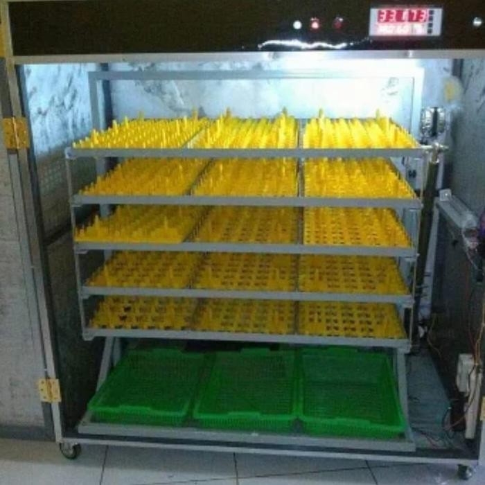 Aktuator Linear Hidrolik Untuk Pemutar Mesin Tetas Telur