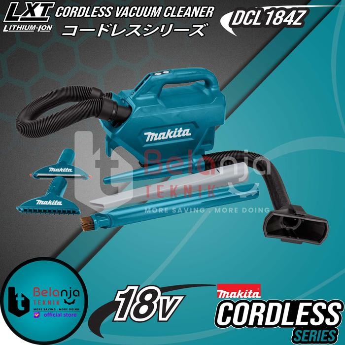 Makita Vacuum Cleaner DCL184Z Cordless Portable Penghisap Debu Set 18V Mesin Air