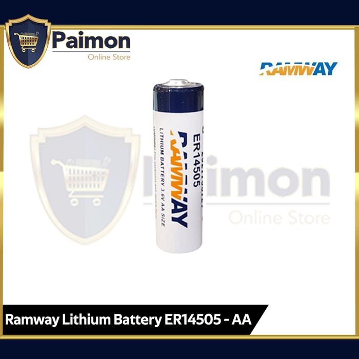 RAMWAY LITHIUM Size AA 3.6v- ER14505 - Baterai Lithium ER14505
