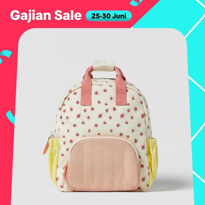

Lucu Ransel Stroberi Kanvas Baru Ransel backpack kids Warna Cocok Tas Sekolah backpack fashion korea