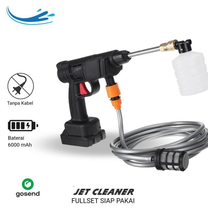 Jet cleaner Cordless Cuci Mobil motor High Pressure Alat Cuci Steam