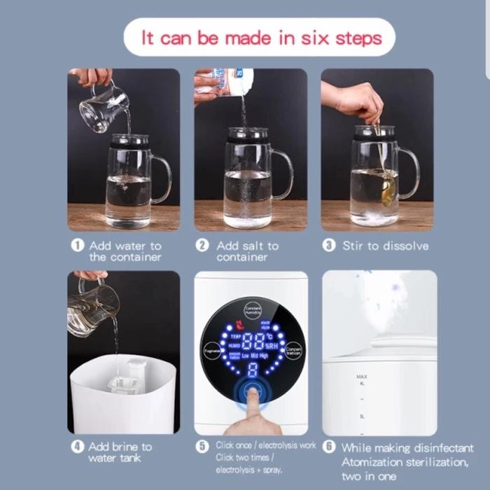 Hocl Generator Humidifier Pasti Ori