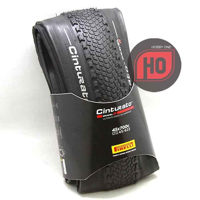 HRG DISKON PIRELLI Cinturato Gravel H Black Hard Terrain - Ban Luar Sepeda