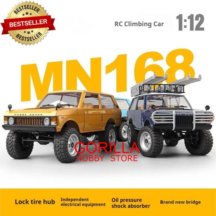 MN168 MN-168 rc crawler Toyota land cruiser range rover full propo RTR