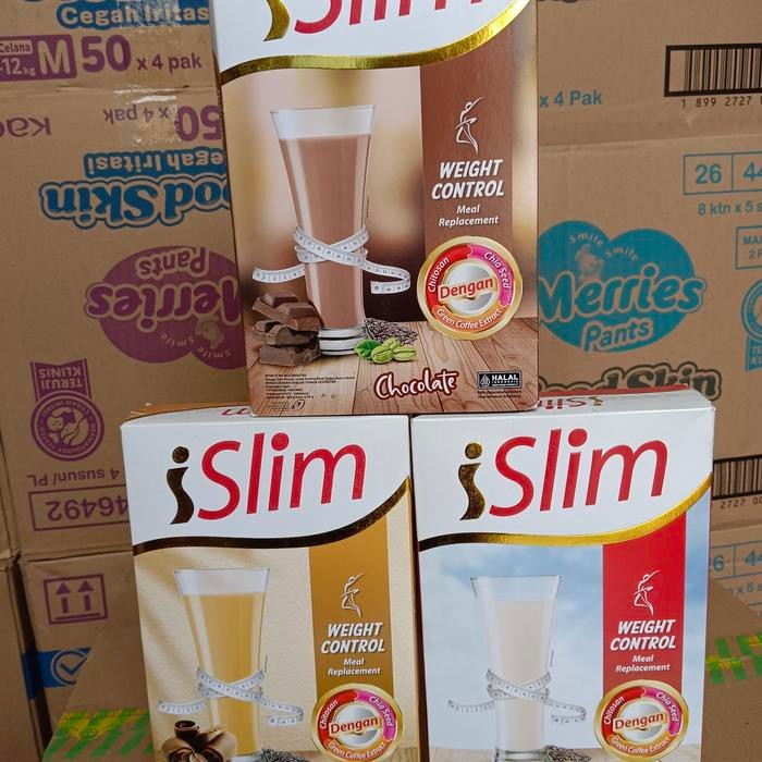 

Susu Islim 324gr vanila/coklat/mocacino