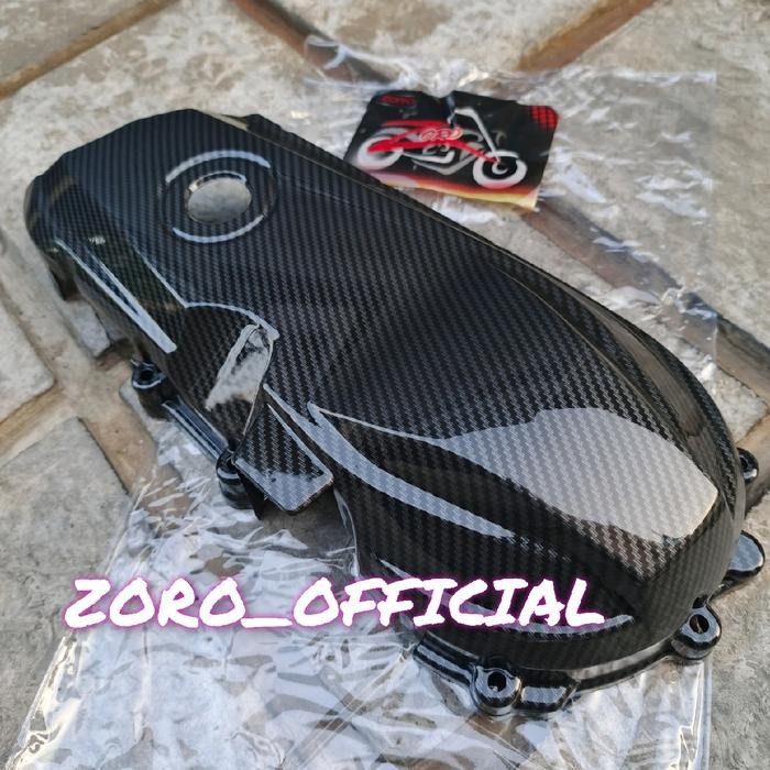 Limited Cover Tutup Cvt Carbon Beat Lama / Beat Karbu 2008-2012 Zoro