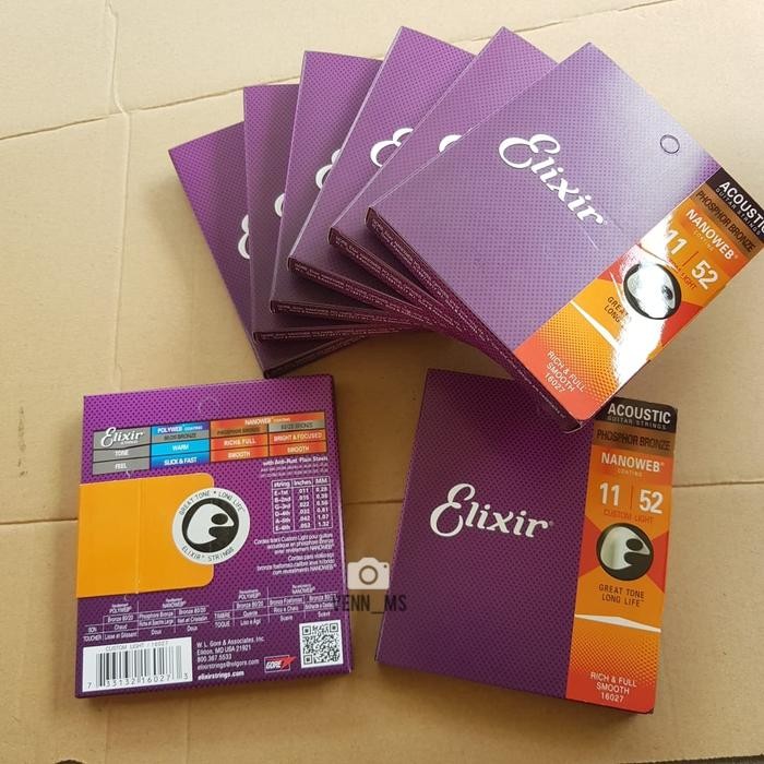 SENAR GITAR AKUSTIK ELIXIR