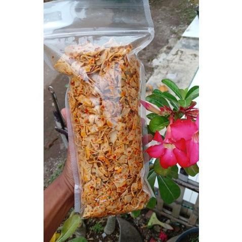 

(PO) Basreng Daun Jeruk Pedes 500grm #gratisongkir