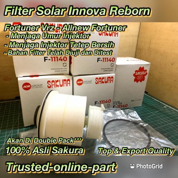 Filter Solar Innova Reborn / Allnew Fortuner Sakura