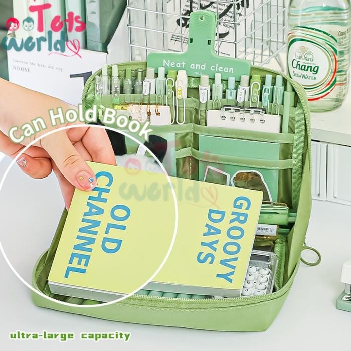 

Ready- Tempat Pensil Alat Tulis Creative Oxford Multifungsi Tas Perlengkapan Kantor Dan Anak Sekolah