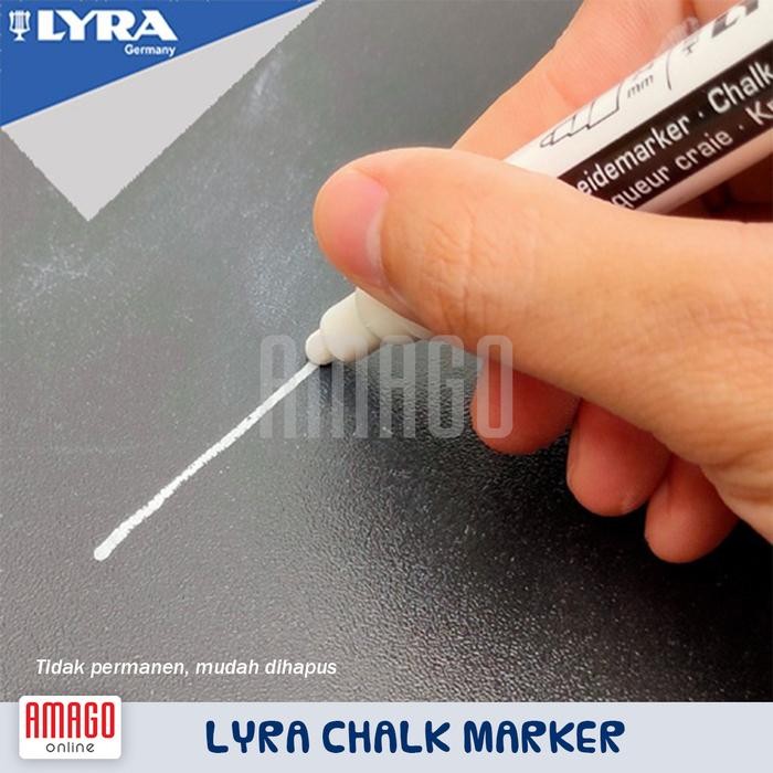 

Ready- Lyra Chalk Marker - Spidol Kapur Putih Dan Warna Penanda - Pilih Ukuran