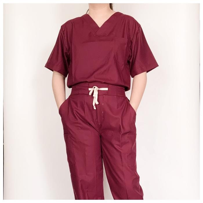Baju Oka Baju Jaga Scrub Dokter Baju Ok Seragam Perawat Dfc Med Tbk
