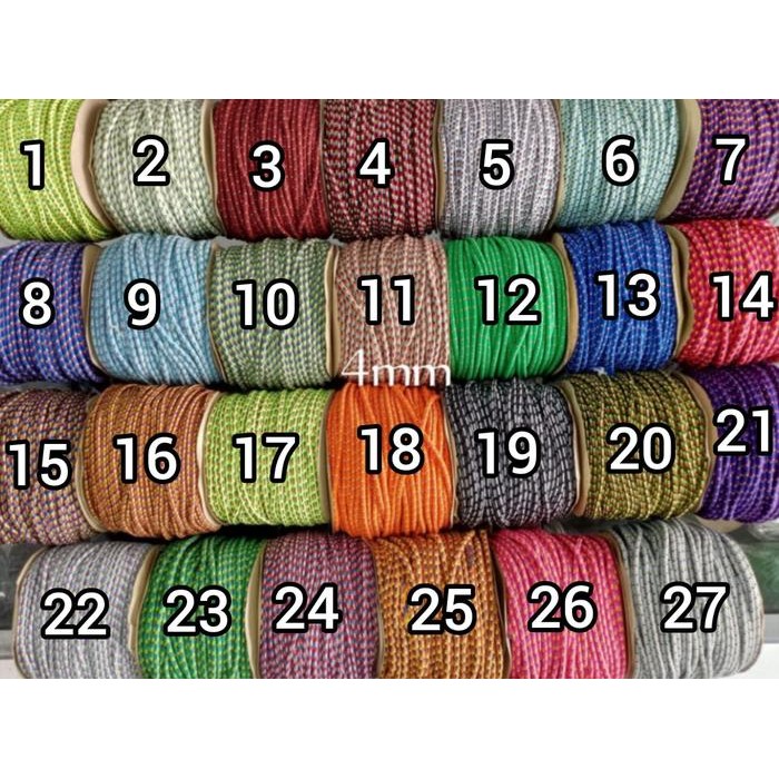 Tali prusik 4mm 1roll panjang 75meter