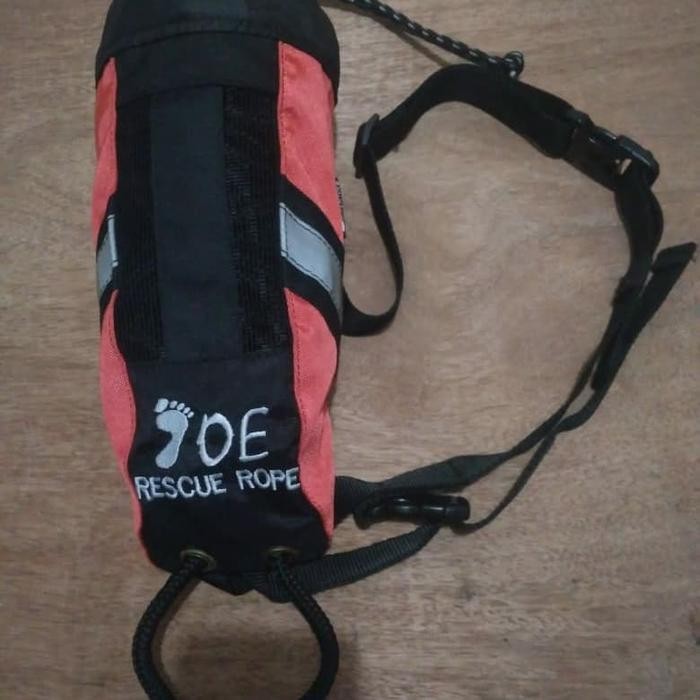 throwing bag tali lempar rescue bag 20m joe adventure rafting tubing