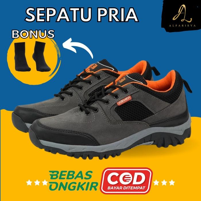 Sepatu Gunung Outdoor Hiking Trekking Pria Anti Air Terbaruu
