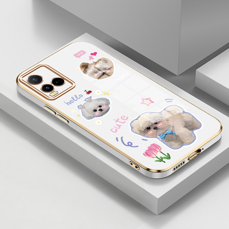 Casing Untuk VIVO Y21 Y21s Y21t Y21e Y21a Y21G Y33s Y33t Case Casing Awan Bomi silikon tahan HP Soft