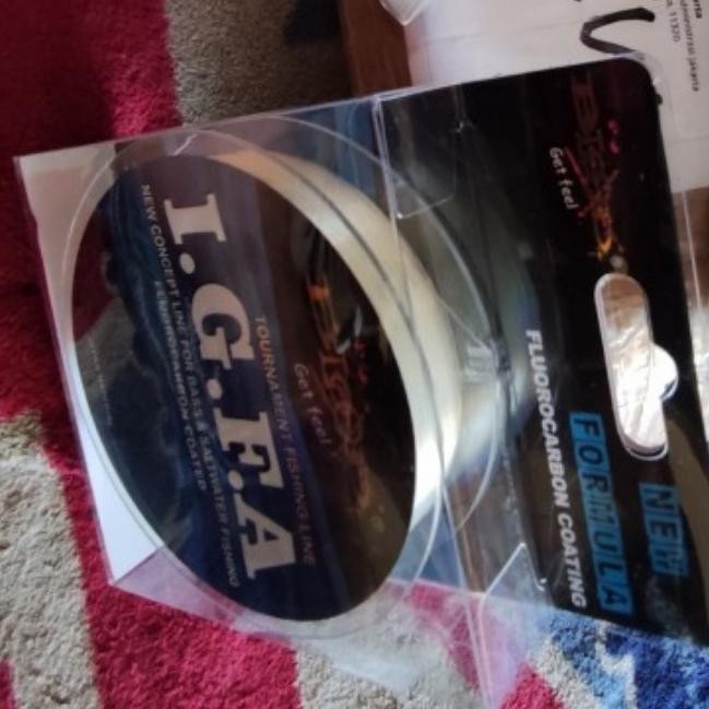 senar pancing blood IGFA 250 meter clear