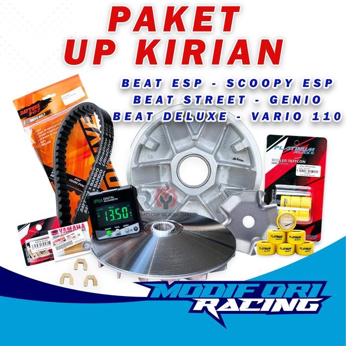 BEAT - Paket UP CVT Custom - Upgrade Kirian Beat - Paket CVT Racing *
