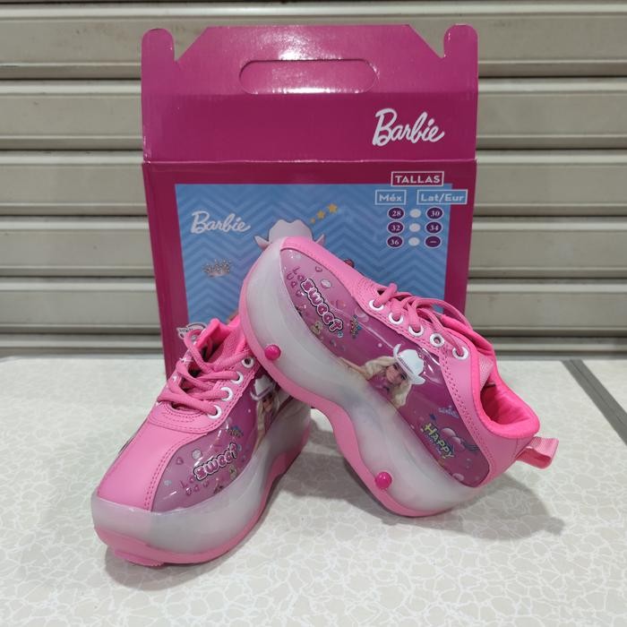 Sepatu Roda 4 Anak / Sepatu Roda Led Karakter / Roller Shoes Roda 4