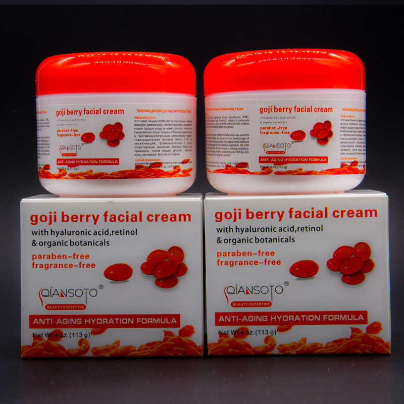 IMPORT 2Pcs Original Goji Berry facial cream 100g Goji cream to rejuvenate skin whitening Anti
