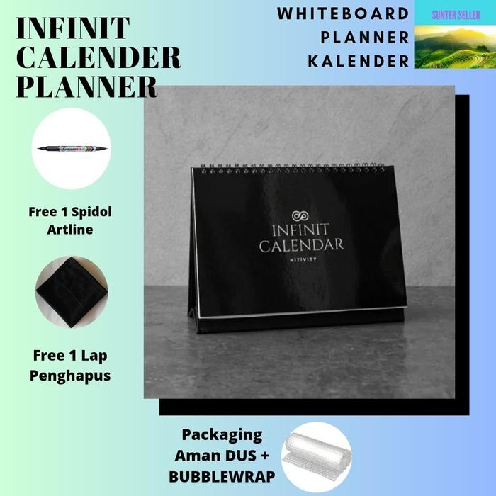 

Infinit Kalender Whiteboard Agenda Planner untuk tingkatkan produktivitas anda