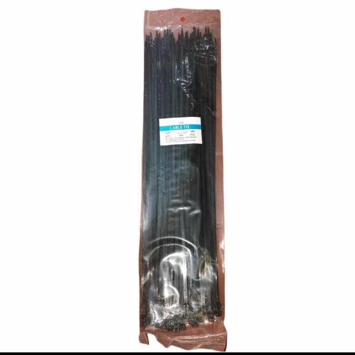 

KABEL TIES CABLE TIE 4.8x400MM 4.8 x 400MM KUALITAS BAGUS