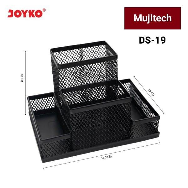 

JOYKO DESK / PEN HOLDER / TEMPAT ALAT TULIS JARING JALA DS-19