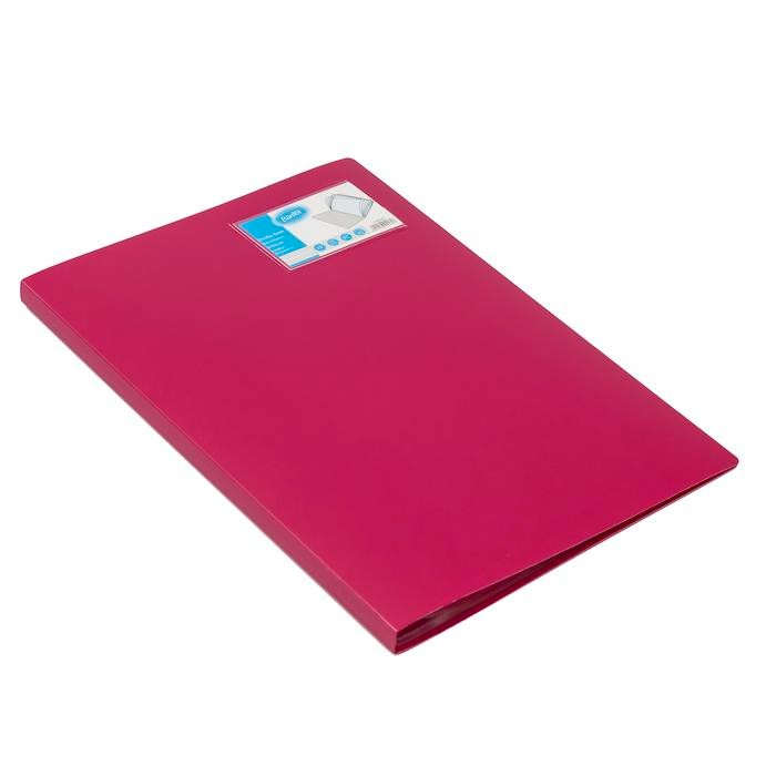 

Bantex Display Book 20 Pockets Folio Grape #3183 61