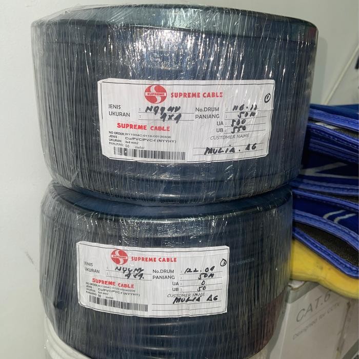 Kabel Supreme NYYHY 4x4 @.50M / Supreme NYYHY 4x4 panjang 50meter