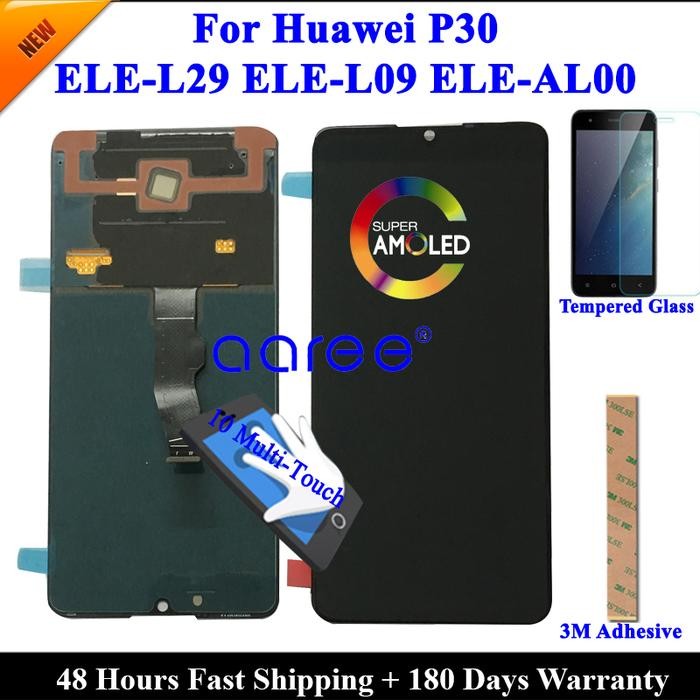 Tested AMOLED LCD Display OLED For Huawei P30 LCD For Huawei P30