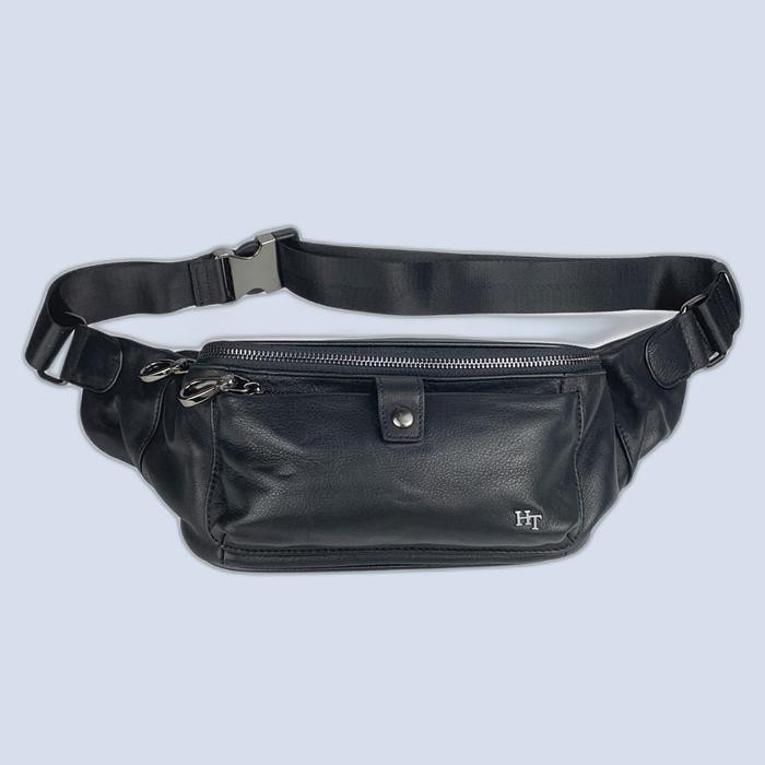 waist bag pria original kulit sapi asli