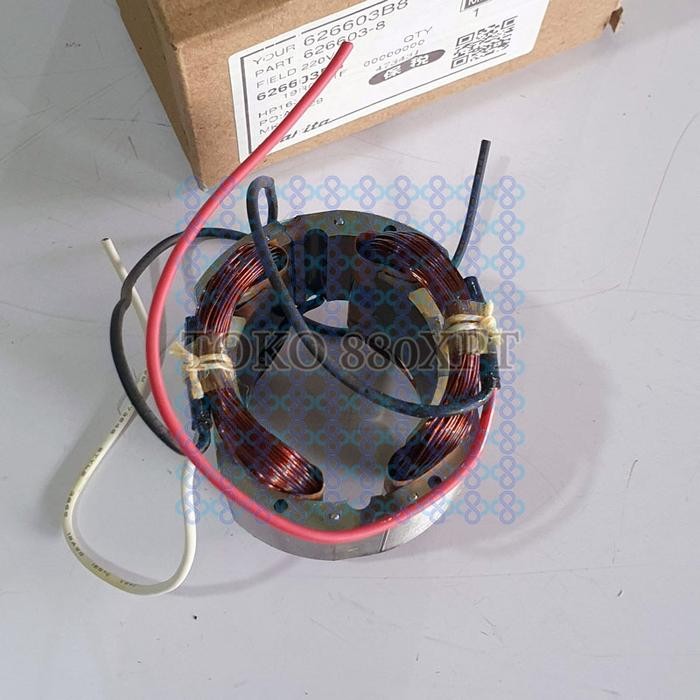 STATOR FIELD ASSEMBLY MAKITA HP1630 HP 1630 BOR BETON MAKITA 626603-8 TERMURAH