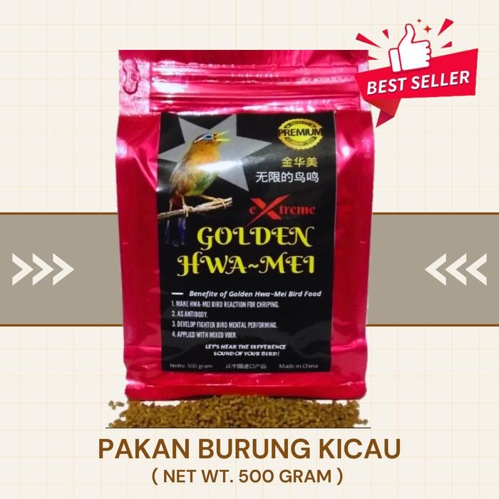 Pakan Burung Import Voer Wambi Murai Poksay Anis Kr Dll