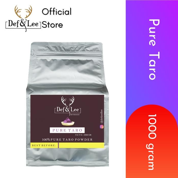 

Pure Taro Powder (Bubuk Ubi Ungu Murni) Pack 1000 Gram