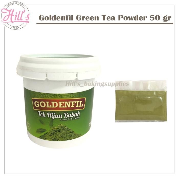 

(REPACK) MATCHA POWDER 50 gr GOLDENFIL / TEH HIJAU BUBUK / PURE GREEN TEA 50gr