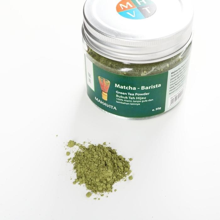 

Matcha powder bubuk teh hijau Green Tea Jepang grade Barista Mahavita