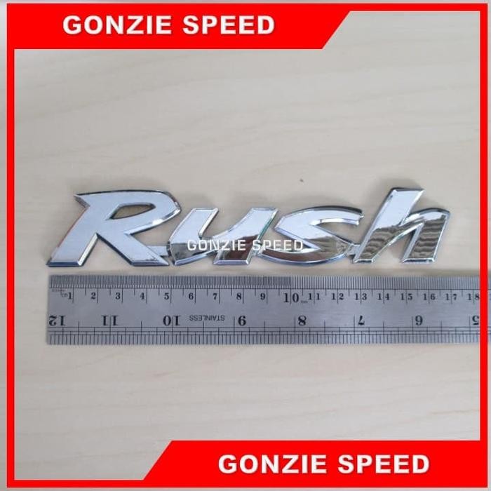 TERBARU EMBLEM RUSH TOYOTA CHROME