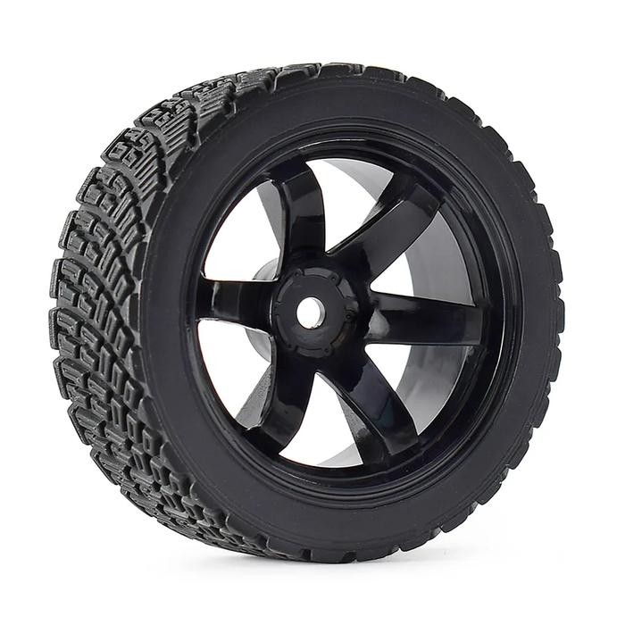 1pcs velg + ban touring rally RC 1/10 ZD wltoys 144001 HSP vortex lrp