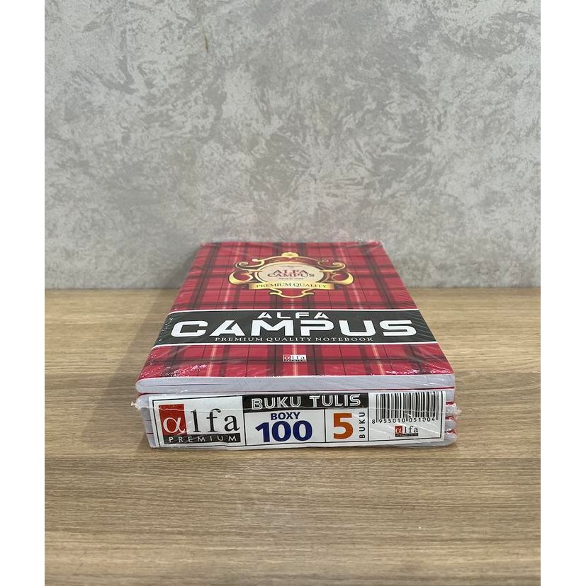 

Terlaris- Buku Tulis Boxy Alfa Premium Campus 100