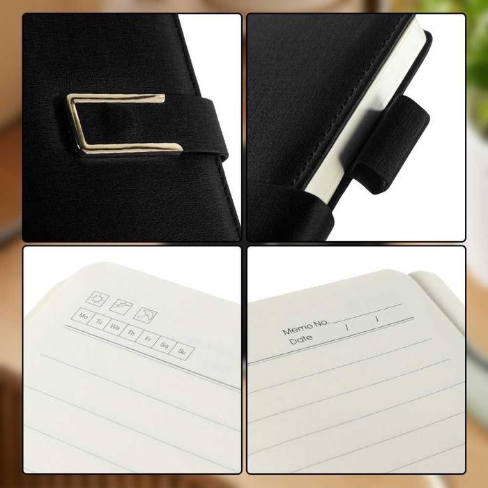 

Terlaris- Notepad Notebook Buku Catatan Kerja Sekolah Kuliah Besar Tebal Cover Kulit Kertas A5 Isi