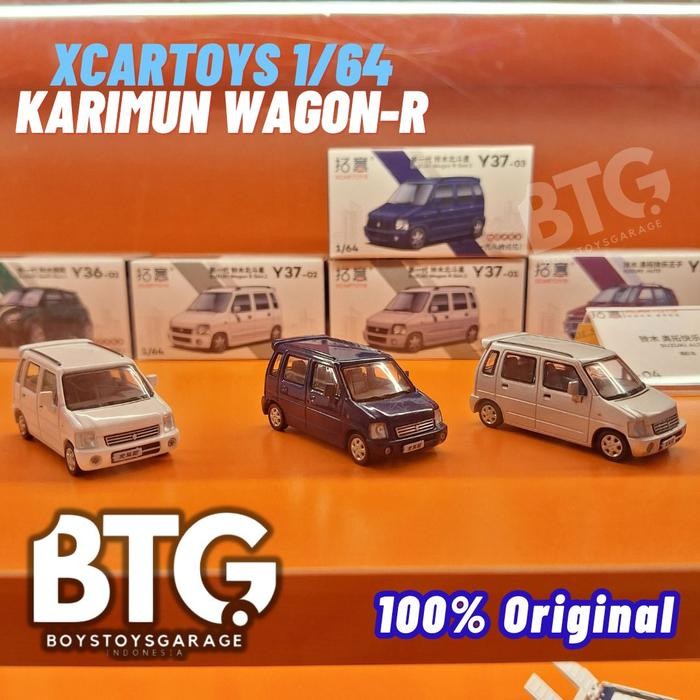 Jual Xcartoys Suzuki Karimun Kotak 1/64 Diecast Y37 Suzuki Wagon R Diecast