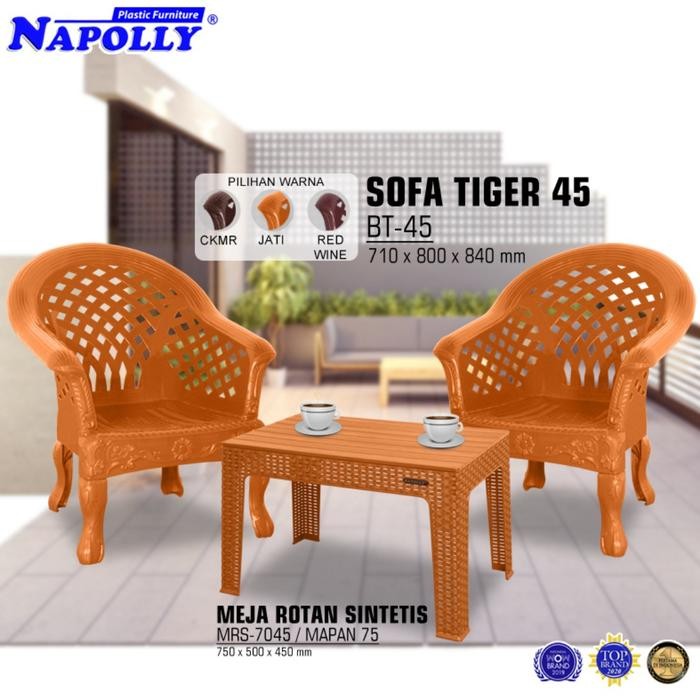Sofa Tiger Plastik Napolly